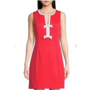 Lilly Pulitzer Aria Stretch Shift Rococo Red NWT Size 4